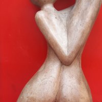 Дървена скулптура на художника Венцислав Антонов, снимка 1 - Статуетки - 42525865
