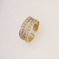 Дамски златни пръстени 585 - 14 К, снимка 7 - Пръстени - 38768826