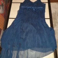 Синя рокля, снимка 1 - Рокли - 41621060