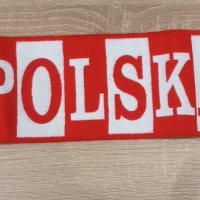 Шал за кола, малък шал на Полша Polska чисто нов , неразопакован, снимка 1 - Шалове - 44364499