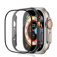 Apple Watch / Ultra / SE 2022 / Series 8 / Твърд удароустойчив кейс с протектор, снимка 10 - Смарт гривни - 41060907