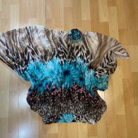 Блуза с паднали ръкави тип прилеп , снимка 1 - Блузи с дълъг ръкав и пуловери - 44462158