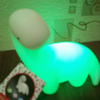 Нова детска LED лампа, променяща цвета си - Динозавърче., снимка 8 - Детски нощни лампи - 36172079