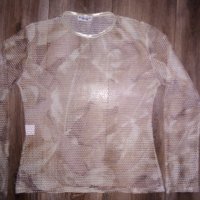 Дамска блуза - мрежа, снимка 2 - Блузи с дълъг ръкав и пуловери - 41661002