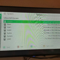 Xbox 360 120 GB, хакнат с 2 контролера и външен хард диск 150 GB, снимка 4 - Xbox конзоли - 44841009