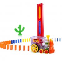 Детско музикално локомотивче редящо домино плочки, снимка 4 - Електрически играчки - 34053643