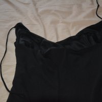 Вечерна лятна черна рокля Zara, снимка 3 - Рокли - 41922264