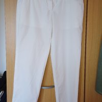 Бял панталон HUGO BOSS L, снимка 1 - Панталони - 41082318