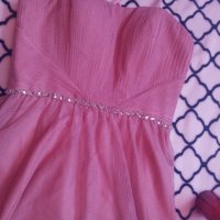 Бална рокля цвят  пепел от рози , снимка 6 - Рокли - 41983344