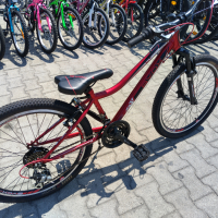 BYOX Велосипед 24" ZANTE червен, снимка 5 - Велосипеди - 44588008