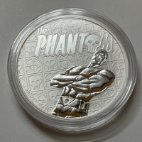 Сребро 1 oz Фантомът 2022, снимка 3 - Нумизматика и бонистика - 40154405