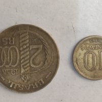 Монети Бразилия , снимка 4 - Нумизматика и бонистика - 41803234