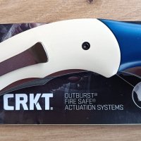 Сгъваем нож CRKT Ritual Assisted Ivory 7471, снимка 10 - Ножове - 42048619
