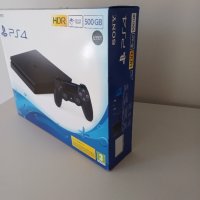 Sony Playstation 4 Slim (PS4), 500 GB + Два джойстика, снимка 3 - PlayStation конзоли - 44160144