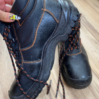Мъжки кожени работни обувки SAFETI ! 44 н, снимка 3 - Мъжки боти - 44796192