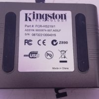 Kingston FCR-HS219-1  Високоскоростен  2.0 четец на карти с флаш памет 19-в-1 PC Card Reader , снимка 3 - USB Flash памети - 40819420