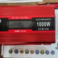 Инвертор на напрежение 12V/ 220V /1000W, снимка 1 - Други инструменти - 41955890