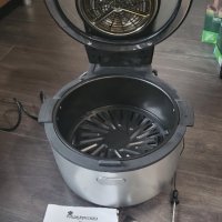 Master Pro от Карло Крако Парен и въздушен фритюрник/4,2 L капацитет и 1200 W мощност. , снимка 5 - Мултикукъри - 40260403