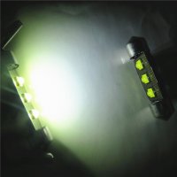 3000048596 Комплект сулфидни крушки 31MM 269 2LED 3535-SMD Canbus Festoon Bulb, снимка 3 - Аксесоари и консумативи - 34448490