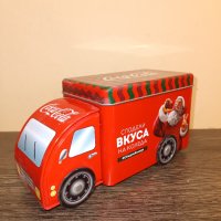 Кутия-камион Кока-кола , снимка 2 - Други стоки за дома - 39299354