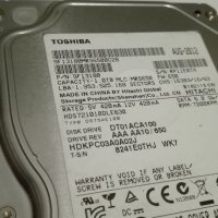 Хард диск Toshiba 1TB, снимка 2 - Твърди дискове - 41626209