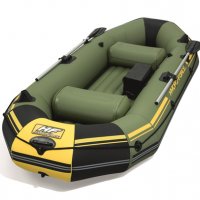 Надуваема лодка 270кг 291 x 127 x 46см Bestway Hydro-Force Marine Pro , снимка 3 - Екипировка - 35991631