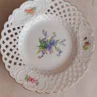  Фирма Майсен''Meissen Porcelain''чинийки за сладко и декорация, снимка 16 - Чинии - 42216690