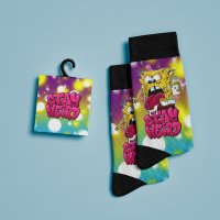 Забани чорапи ( с възможност персонализиране с ваш дизайн ), снимка 2 - Дамски чорапи - 41357778