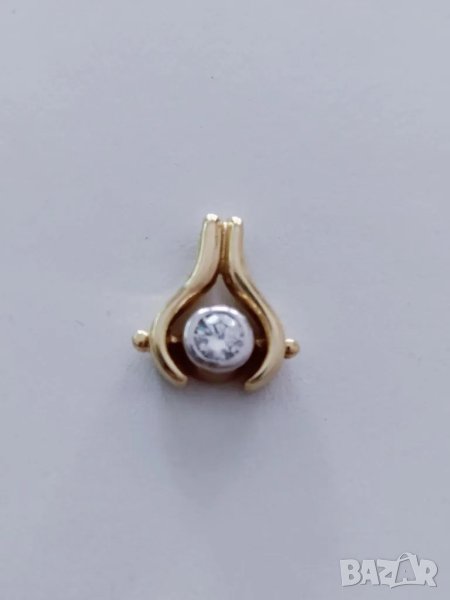 златна висулка 43040-2, снимка 1