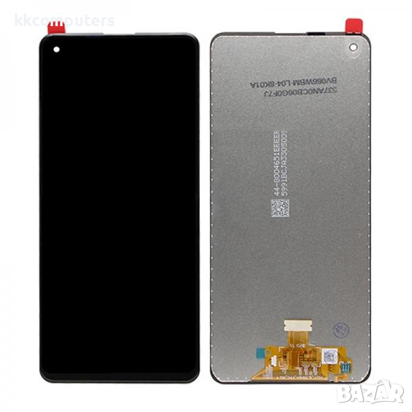 LCD Дисплей за Samsung SM-A217F A21s / GH82-23089A / Тъч скрийн ( БЕЗ РАМКА ) Оригинал / Service Pac, снимка 1