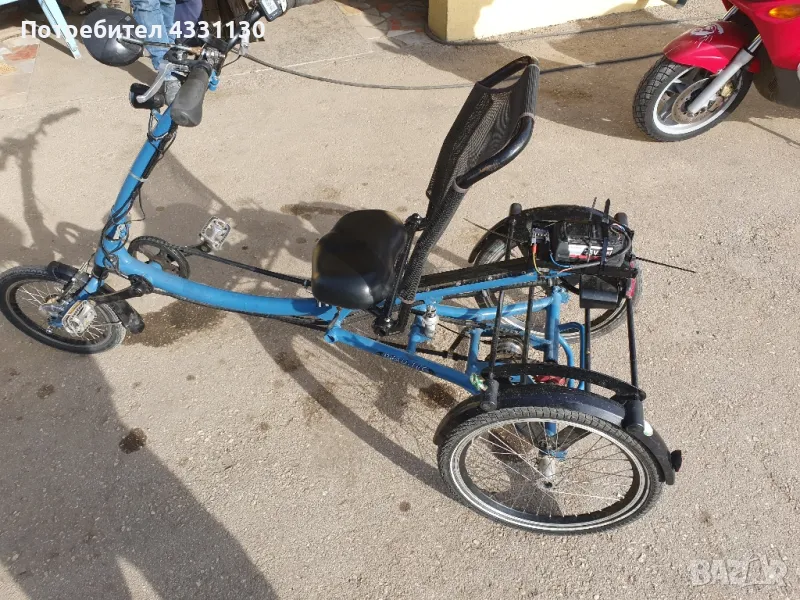 триколка Phautec електрически велосипед , снимка 1