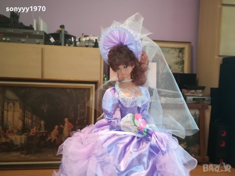 голяма музикална кукла от франция 1209211246, снимка 1