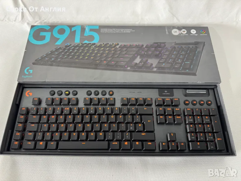 Клавиатура Logitech G915 / 920-008908, снимка 1