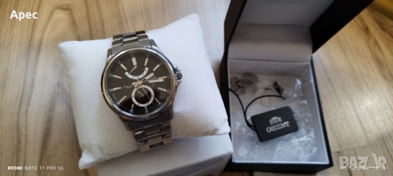 Часовник Ориент-Автоматик, сапфир кристал, 100 м. Отличен, снимка 1