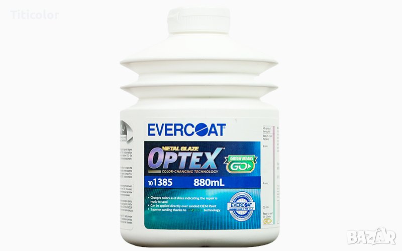 EVERCOAT 1385 Полиестерен кит Metal Glaze Optex – 0.800л, снимка 1