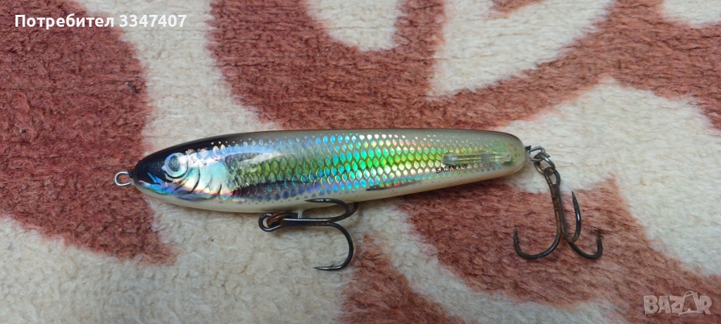 Воблер Salmo Sweeper 12S потъващ 12 см, 34 гр, снимка 1