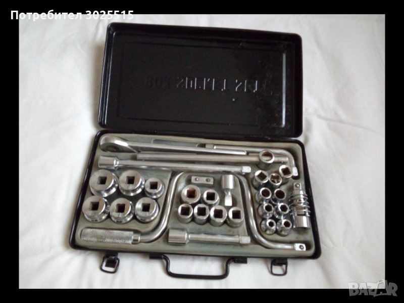 Старо гедоре на 1/2", метална кутия с инструменти, Гидория, гедория , снимка 1