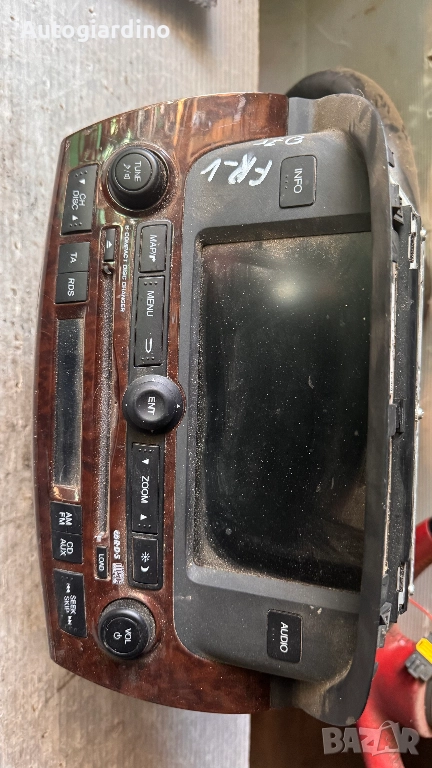 Оригинална Аудио / GPS и видео система за Honda Fr-v 2007 - 39810-SJD-E91 / 5X285016, снимка 1
