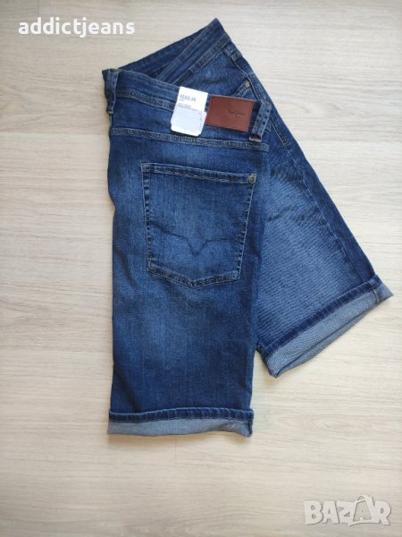 Мъжки къси дънки Pepe Jeans размер 40, снимка 1