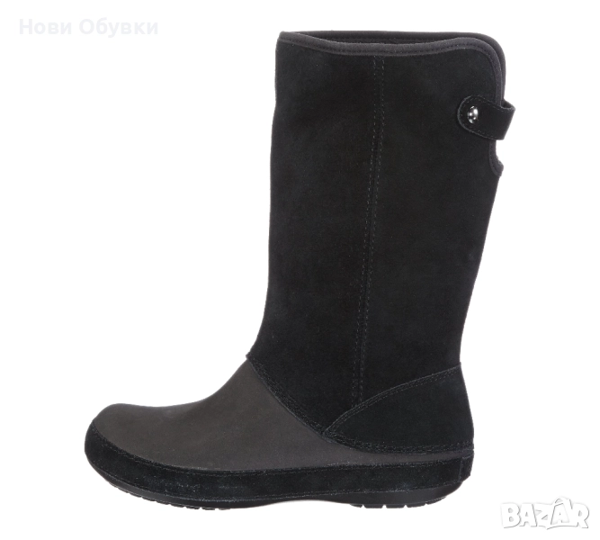 Crocs 36-37 нови, оригинални дамски боти-апрески, естествена кожа, снимка 1