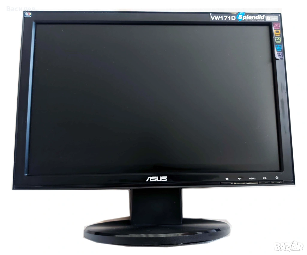 Монитор ASUS 17 LCD VW171D /WIDE/BLACK, снимка 1