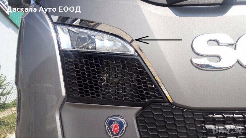 Комплект декорация за въздуховоди на Скания Scania S R NextGen 2017+, снимка 1