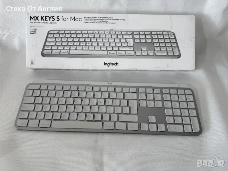 Клавиатура - Logitech MX Keys S for Mac, снимка 1