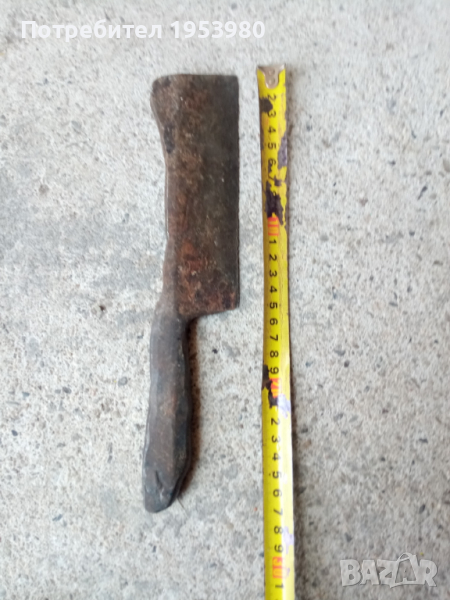 Стар кован сатър, снимка 1