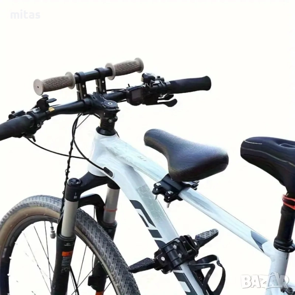 Седалка за рамка на велосипед с дръжки MIANQI, Детска, Универсална, снимка 1