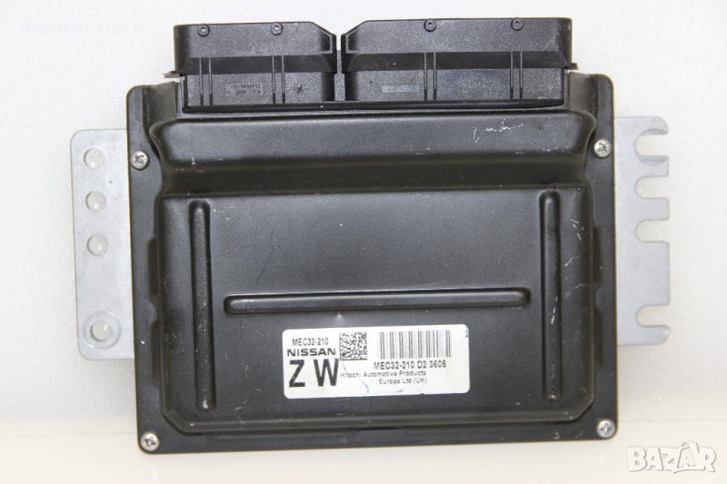 Моторен компютър ECU Nissan Almera N16 (2000-2007г.) MEC32-210 / MEC32210, снимка 1
