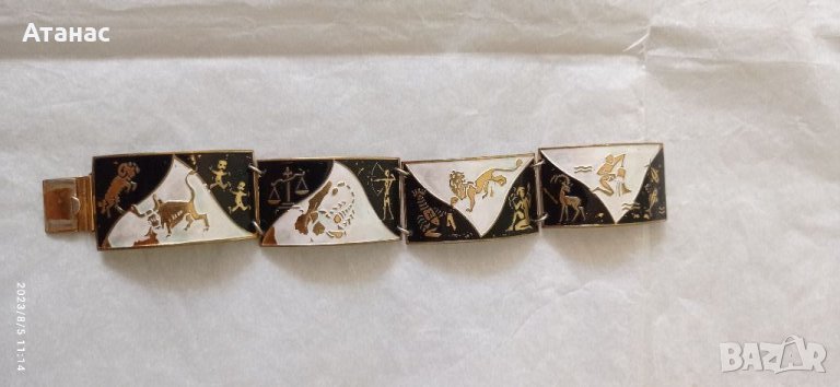 Дамска гривна със зодиакални знаци , снимка 1