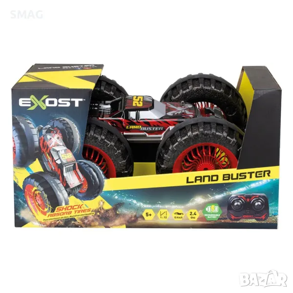 Превозно средство Exost Land Buster RC Car - AS S_1240483, снимка 1