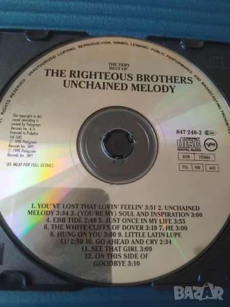 The Righteous Brothers – The Very Best Of The Righteous Brothers - Unchained Melody -оригинален диск, снимка 1
