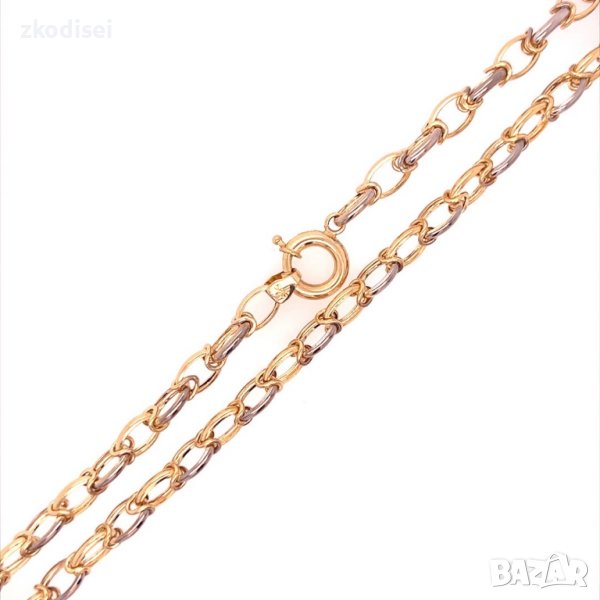 Златен синджир 10,51гр. 53см. 14кр. проба:585 модел:17719-4, снимка 1